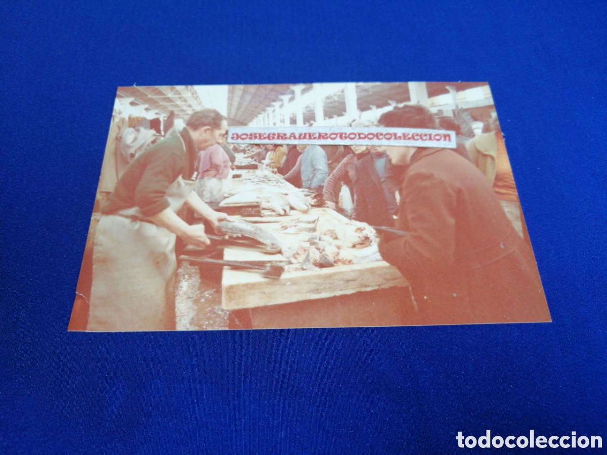 Fotograf&iacute;a antigua: ESTUBAL - PORTUGAL-MERCADO - A&Ntilde;O 1978 FOTOGRAF&Iacute;A ANTIGUA