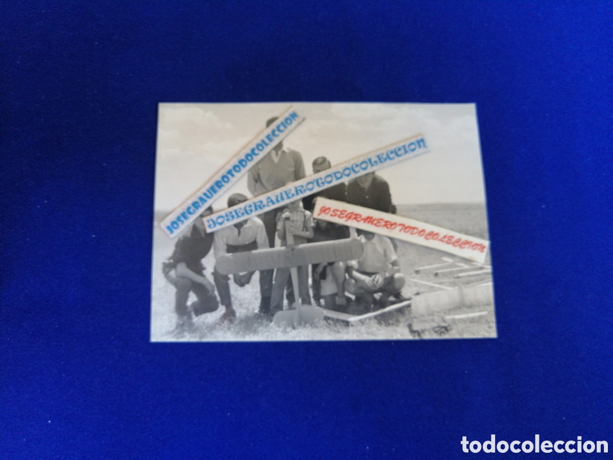 Fotograf&iacute;a antigua: CONCURSO AEROMODEMISMO - CERRO DEL TELEGRAFO (MADRID) 10 JUNIO 1962 FOTOGRAF&Iacute;A ANTIGUA SIGLO PASADO