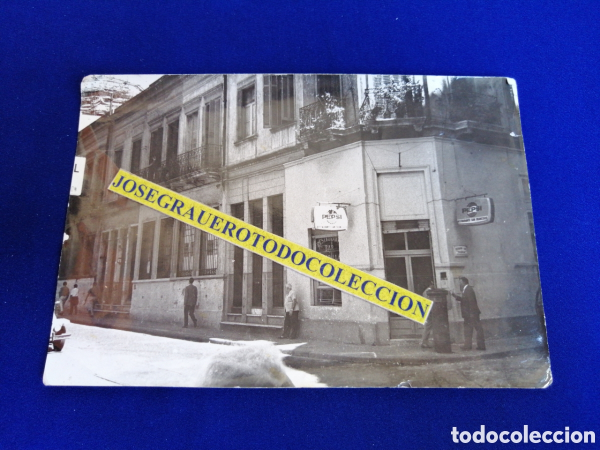 Fotograf&iacute;a antigua: RESTAURANTE SAN FRANCISCO - CARTEL PUBLICIDAD PEPSI FOTOGRAF&Iacute;A ANTIGUA SIGLO PASADO