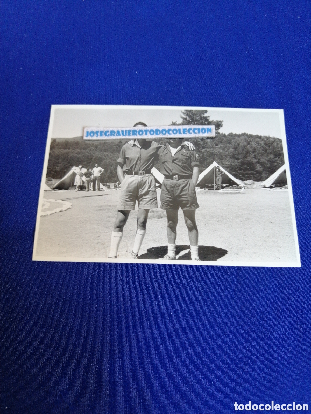 Fotograf&iacute;a antigua: FLECHAS FALANGE ESPA&Ntilde;OLA MOVIMIENTO SCOUTS 12 - 7- A&Ntilde;O 1960 FOTOGRAF&Iacute;A ANTIGUA SIGLO PASADO
