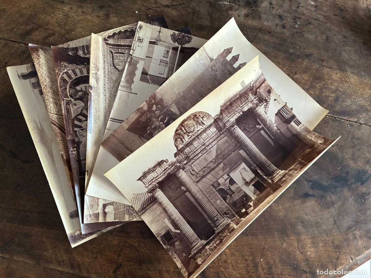 Fotograf&iacute;a antigua: 8 albuminas de C&oacute;rdoba, 28x23 cm. Ca. 1885-88. Leon et Levy. Perfecto estado.