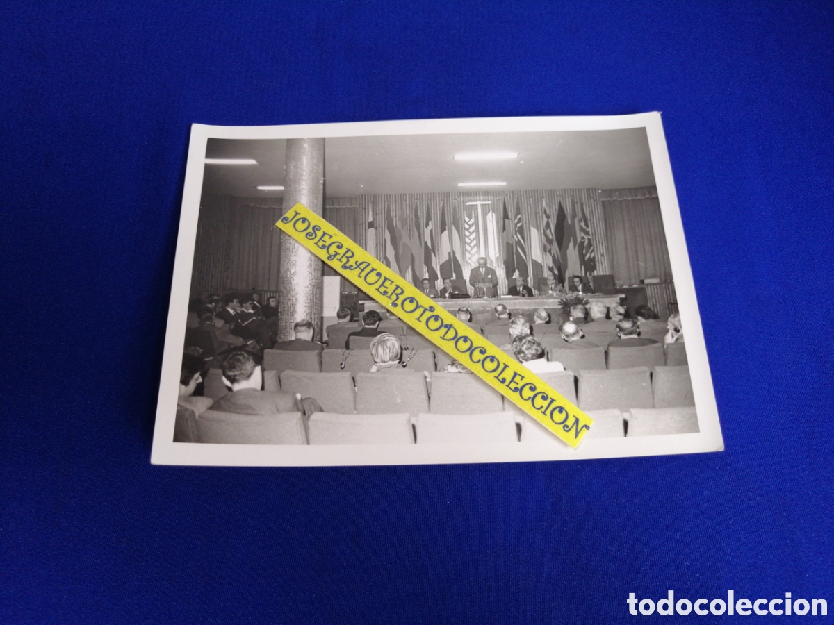 Fotograf&iacute;a antigua: ORGANIZACI&Oacute;N SINDICAL ESPA&Ntilde;OLA SINDICATO VERTICAL - &Eacute;POCA FRANQUISTA - JOS&Eacute; LUIS INSAUSTI LAGASTRAY