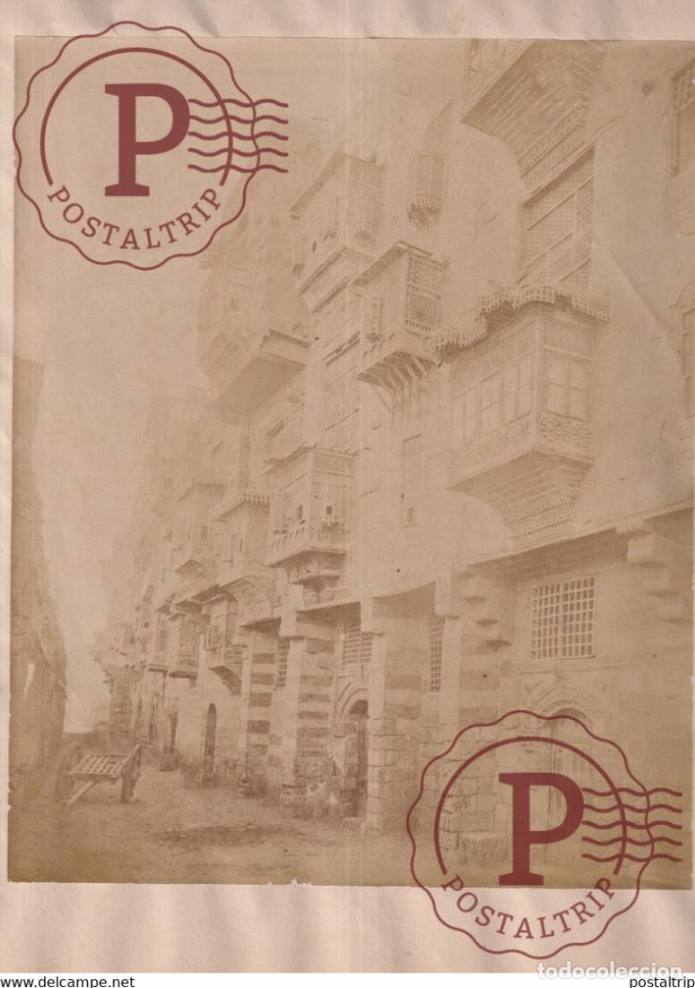 Alte Fotografie: EGYPTE EGIPTO EGYPT ALBUMEN PRINT 25 *20 CM Ancienne PHOTOGRAPHIE