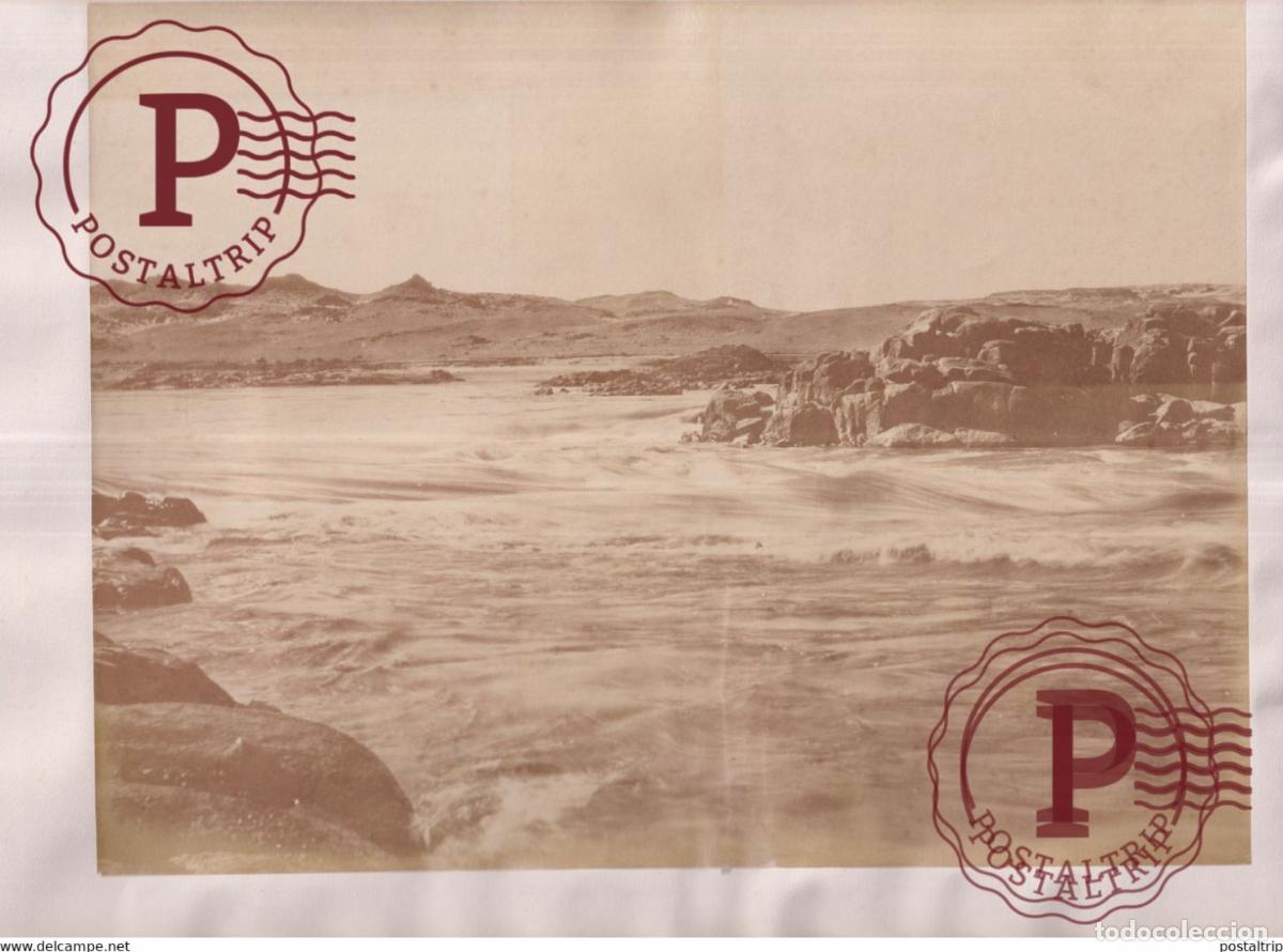 Fotograf&iacute;a antigua: 28 *22 CM EGYPTE EGIPTO EGYPT vintage albumen print PHOTOGRAPHIE