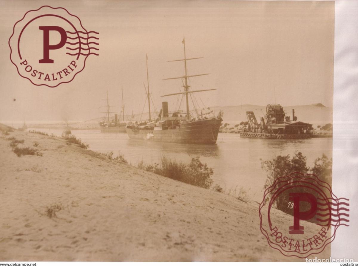 Fotograf&iacute;a antigua: 28 *22 CM EGYPTE EGIPTO EGYPT vintage albumen print PHOTOGRAPHIE
