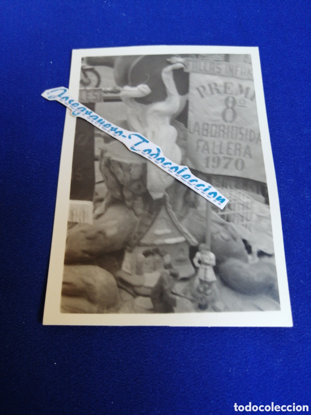 Fotograf&iacute;a antigua: FALLA SAN IGNACIO DE LOYOLA FALLA INFANTIL ARTISTA FRANCISCO TOM&Aacute;S (PAQUITO)8&deg; PREMIO INFANTIL 1970
