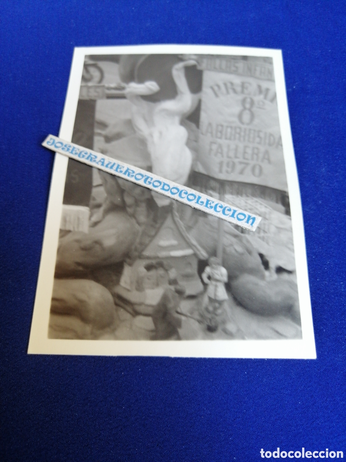Fotograf&iacute;a antigua: FALLA SAN IGNACIO DE LOYOLA FALLA INFANTIL ARTISTA FRANCISCO TOM&Aacute;S (PAQUITO)8&deg; PREMIO INFANTIL 1970