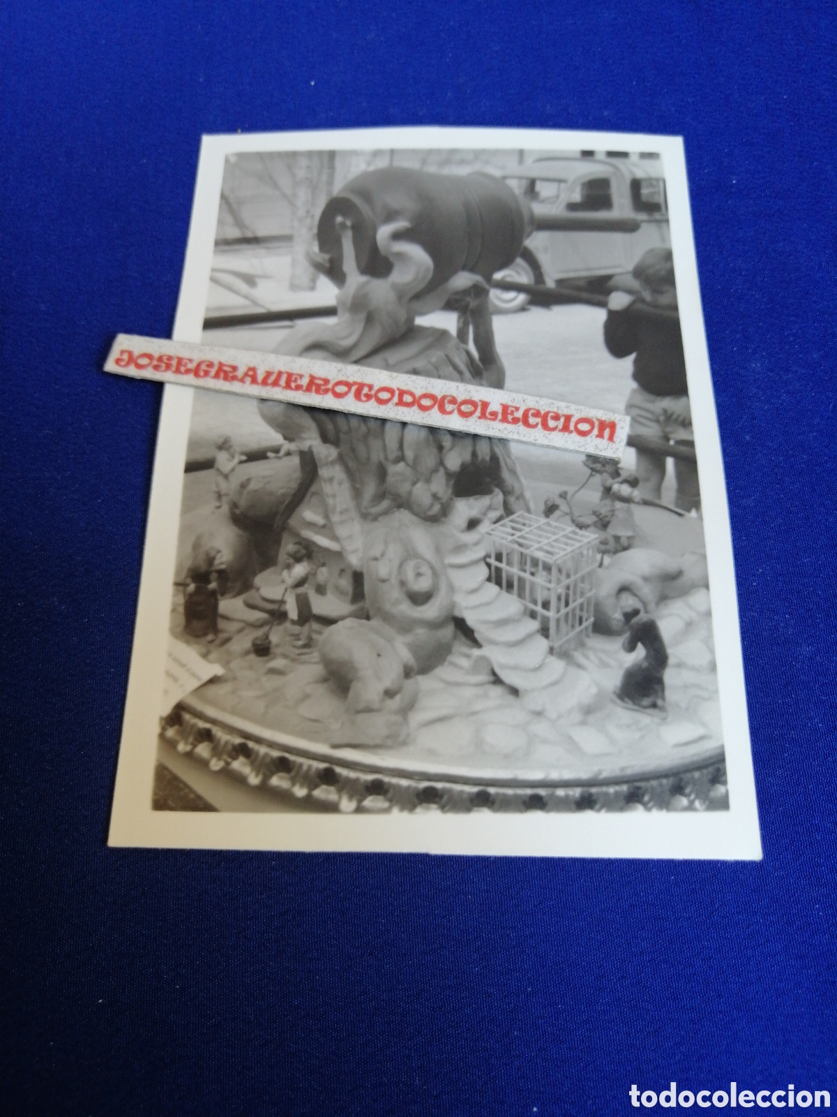 Fotograf&iacute;a antigua: FALLA SAN IGNACIO DE LOYOLA FALLA INFANTIL ARTISTA FRANCISCO TOM&Aacute;S (PAQUITO)8&deg; PREMIO INFANTIL 1970