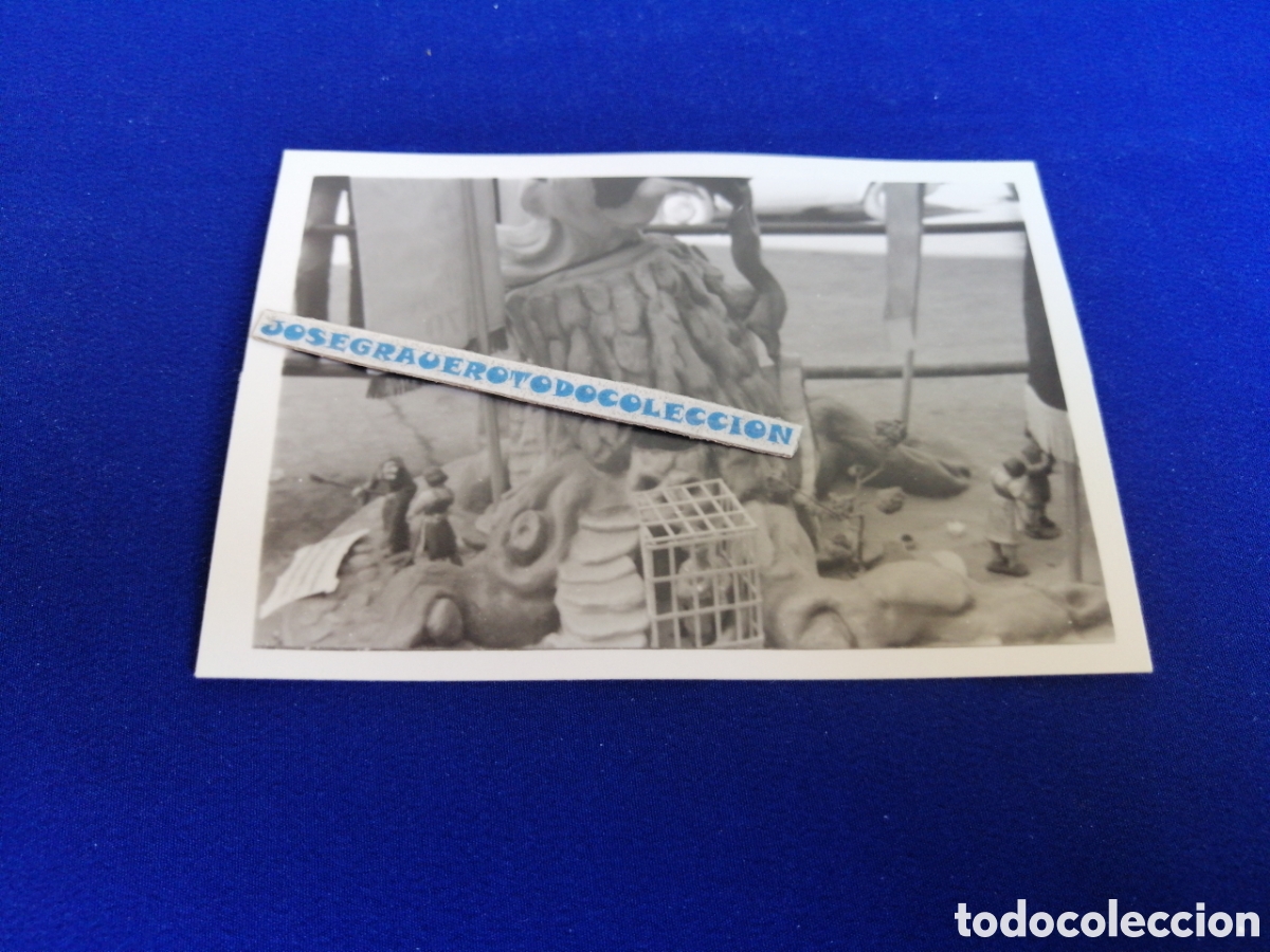Fotograf&iacute;a antigua: FALLA SAN IGNACIO DE LOYOLA FALLA INFANTIL ARTISTA FRANCISCO TOM&Aacute;S (PAQUITO)8&deg; PREMIO INFANTIL 1970