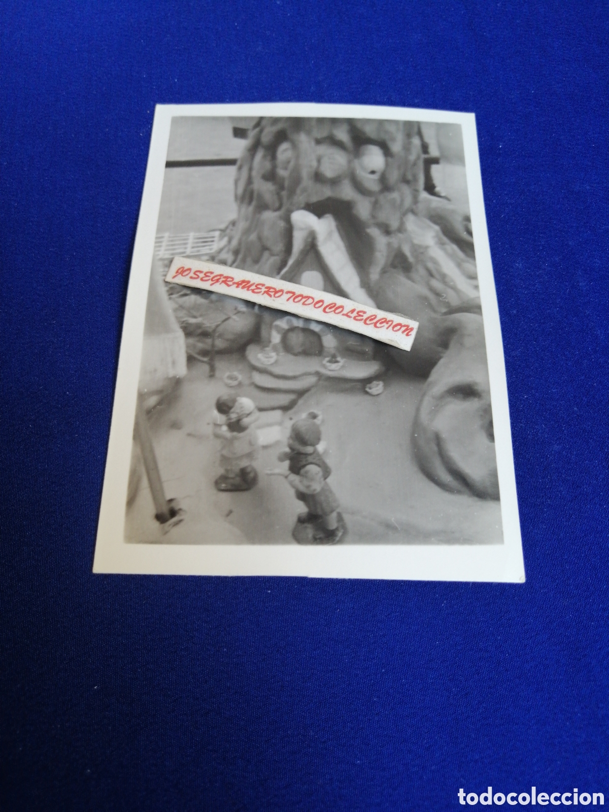 Fotograf&iacute;a antigua: FALLA SAN IGNACIO DE LOYOLA FALLA INFANTIL ARTISTA FRANCISCO TOM&Aacute;S (PAQUITO)8&deg; PREMIO INFANTIL 1970