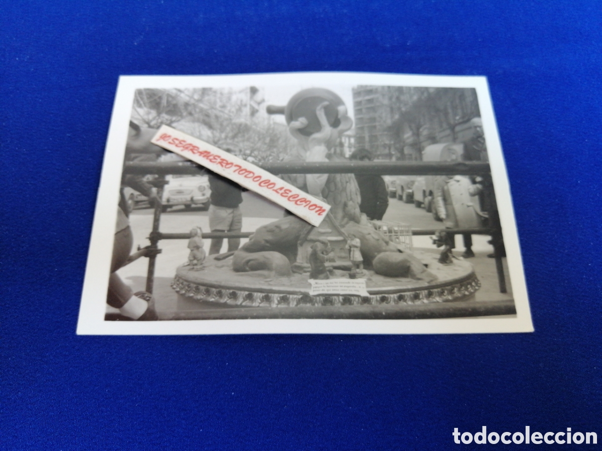 Fotograf&iacute;a antigua: FALLA SAN IGNACIO DE LOYOLA FALLA INFANTIL ARTISTA FRANCISCO TOM&Aacute;S (PAQUITO)8&deg; PREMIO INFANTIL 1970