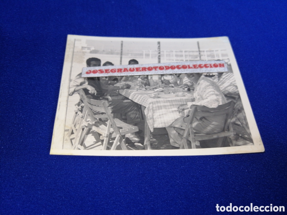 Fotograf&iacute;a antigua: VALENCIA - BALNEARIO MAR A&Ntilde;O 1955 FOTOGRAF&Iacute;A ANTIGUA SIGLO PASADO