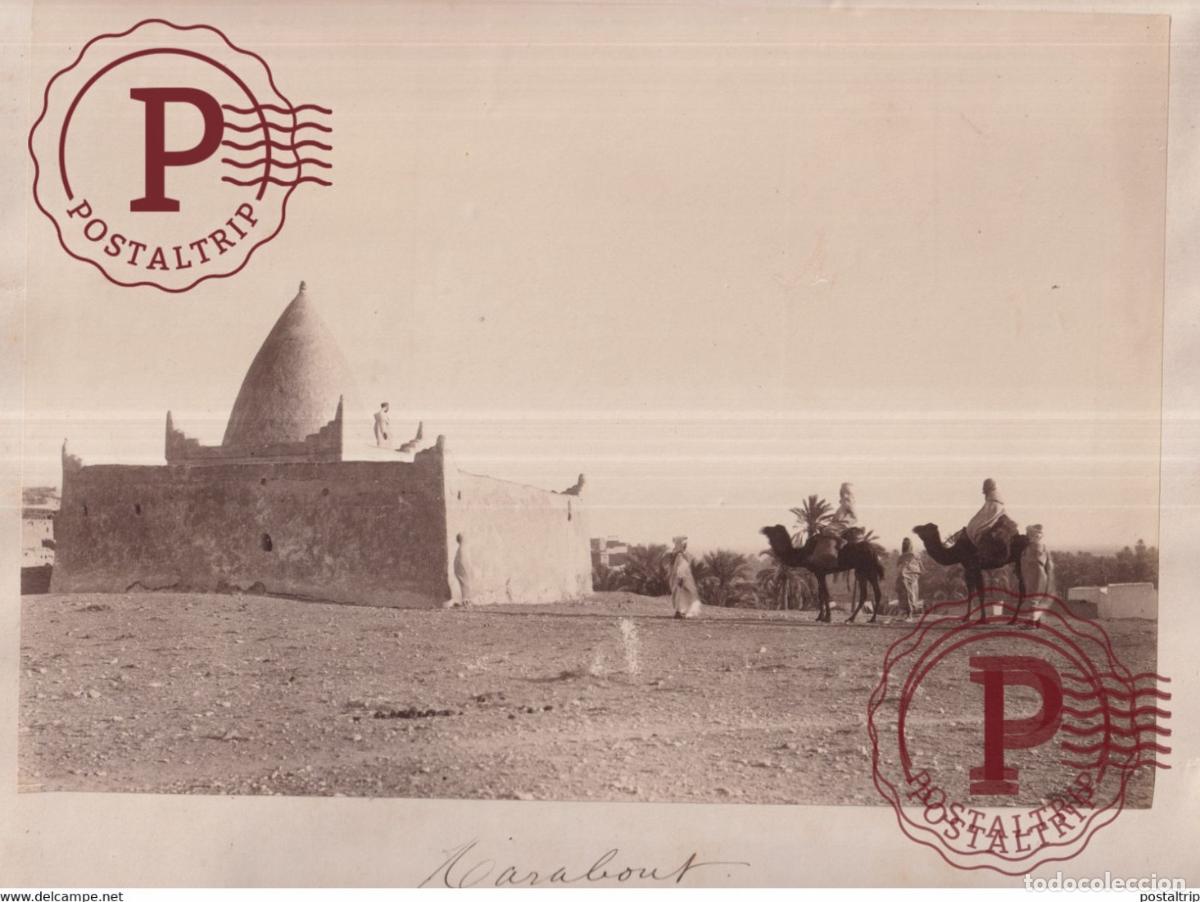 Fotografia antiga: ARGELIA MARABOUT 30 X 23 CM ALGERIA ALGERIE AFRIQUE PHOTOGRAPHIE