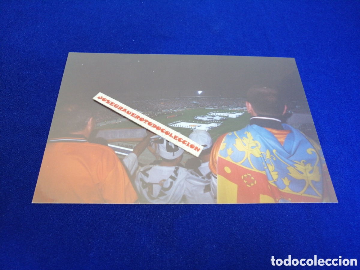 Fotograf&iacute;a antigua: FINAL LIGA DE CAMPEONES UEFA A&Ntilde;O 1999 VALENCIA CLUB DE F&Uacute;TBOL - REAL MADRID - REAL SE&Ntilde;ERA FOTOGRAF&Iacute;A