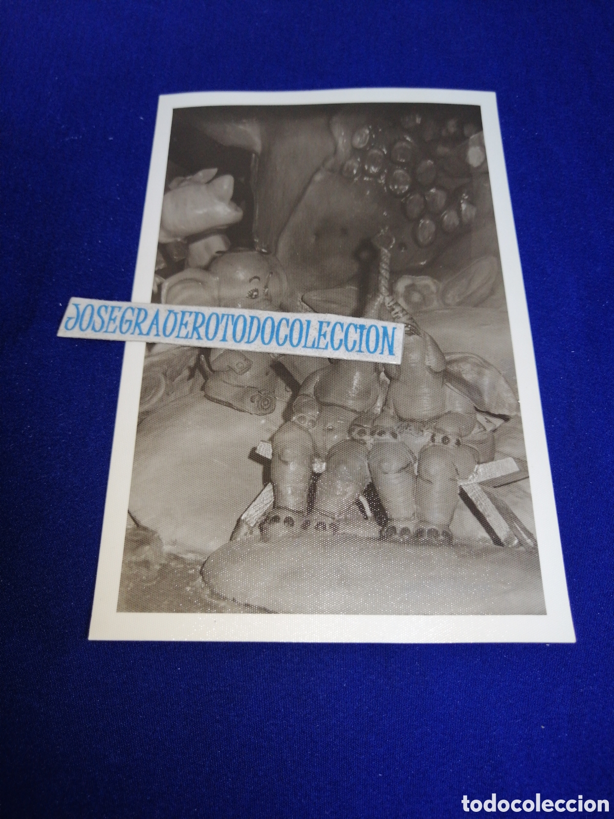Fotograf&iacute;a antigua: FALLA SAN IGNACIO DE LOYOLA- A&Ntilde;O 1974 - ARTISTA FRANCISCO TOM&Aacute;S (PAQUITO)