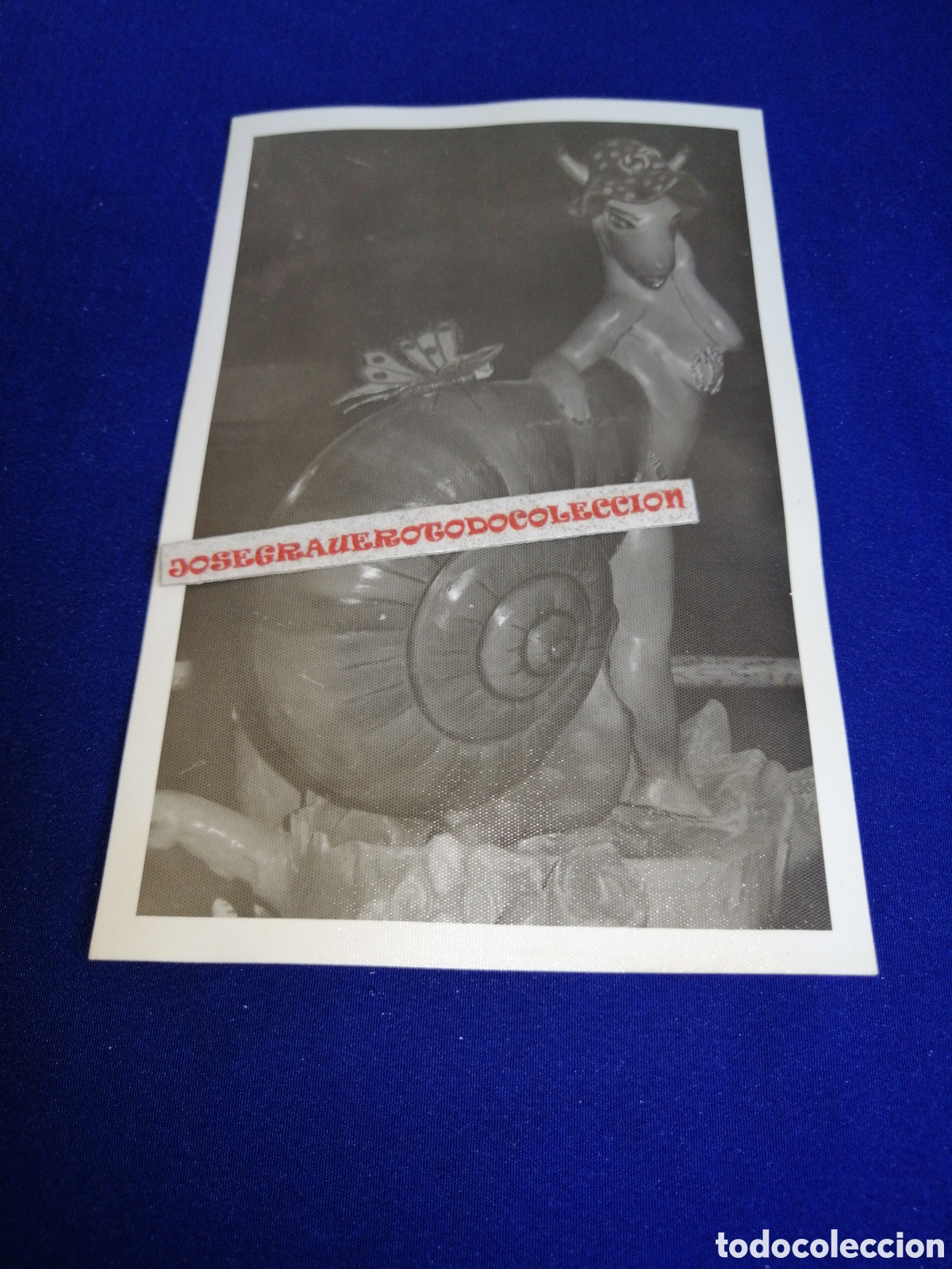 Fotograf&iacute;a antigua: FALLA SAN IGNACIO DE LOYOLA- A&Ntilde;O 1974 - ARTISTA FRANCISCO TOM&Aacute;S (PAQUITO)