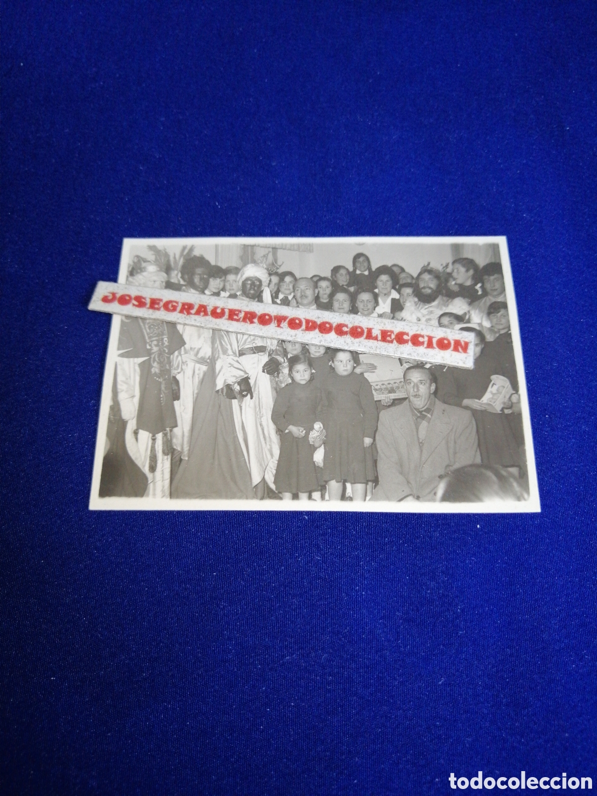 Fotograf&iacute;a antigua: &Aacute;VILA (VIRGEN DE SONSOLES) REYES MAGOS A&Ntilde;O 1956 FOTOGRAF&Iacute;A ANTIGUA SIGLO PASADO