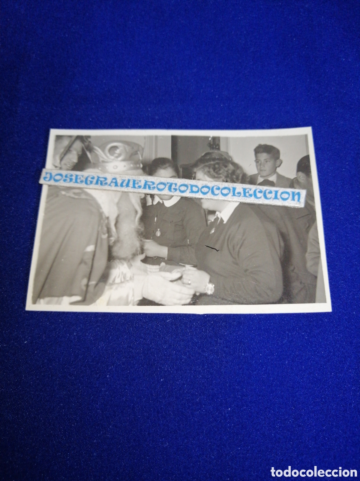 Fotograf&iacute;a antigua: &Aacute;VILA (VIRGEN DE SONSOLES) REYES MAGOS A&Ntilde;O 1954 FOTOGRAF&Iacute;A ANTIGUA SIGLO PASADO