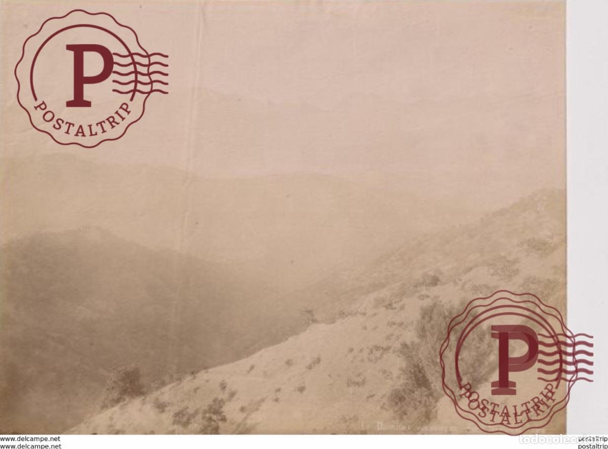 Fotograf&iacute;a antigua: 27 *21CM Alg&eacute;rie ARGELIA 1908 LE DJURDJURA VUE PRISE DU FORT NATIONAL LE DJURJURA Ancienne PHOTOGR