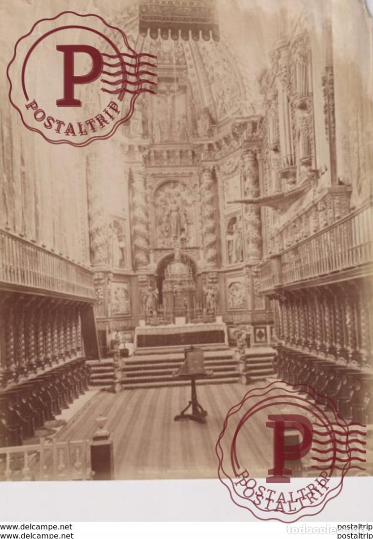 Fotograf&iacute;a antigua: BURGOS MONASTERIO DE LAS HUELGAS ESPA&Ntilde;A PHOTOGRAPHIE 28*22CM FOTOGRAFIA