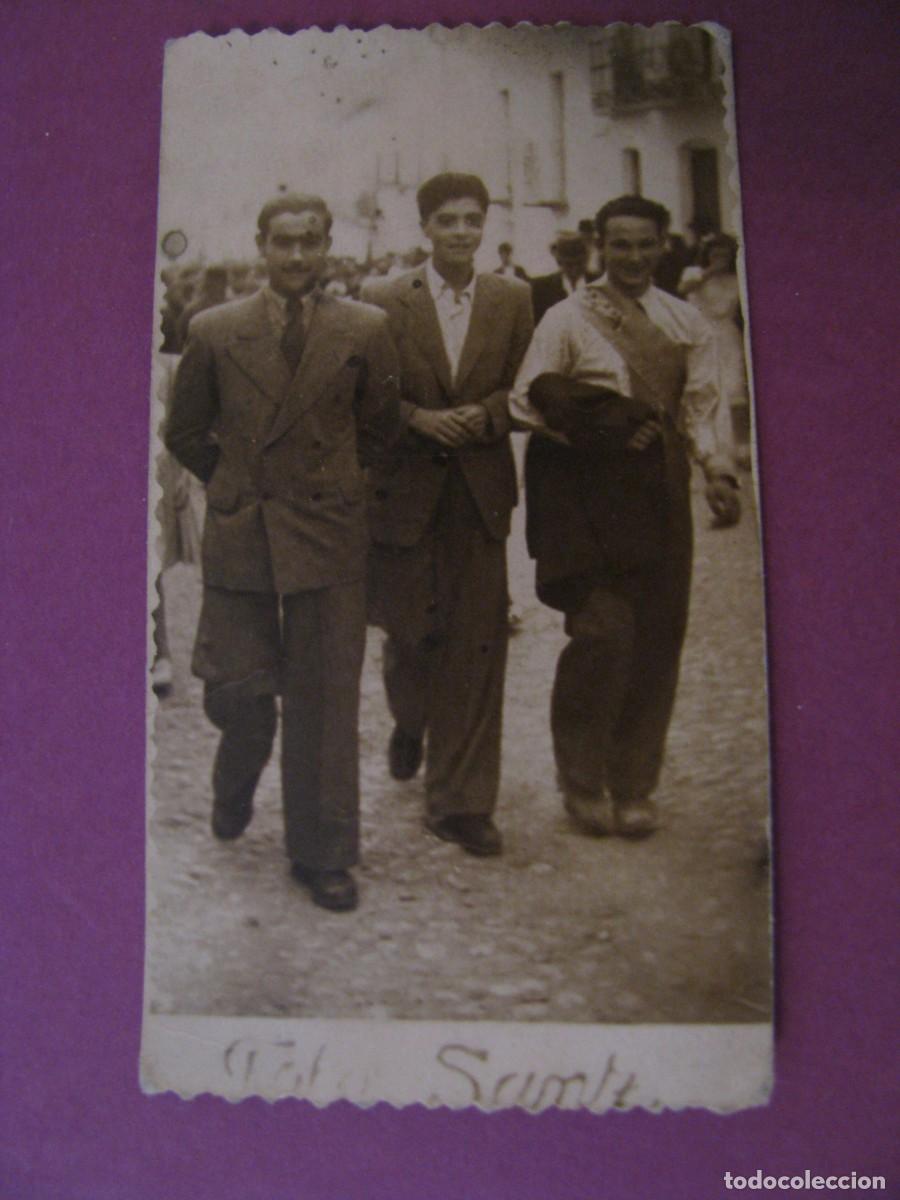 Fotograf&iacute;a antigua: ANTIGUA FOTO SIN IDENTIFICAR EL LUGAR. 8X4,5 CM. A&Ntilde;O 1945.