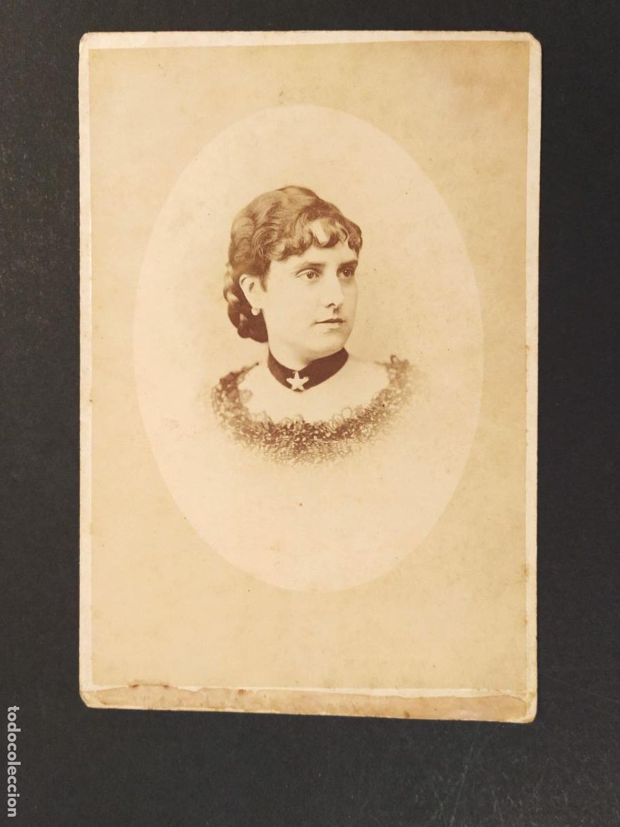 Fotograf&iacute;a antigua: ADELA MARTIN DEL LLUCH - FOTO NAPOLEON , BARCLEONA - FOTOGRAFIA ANTIGUA -(K-16.010)