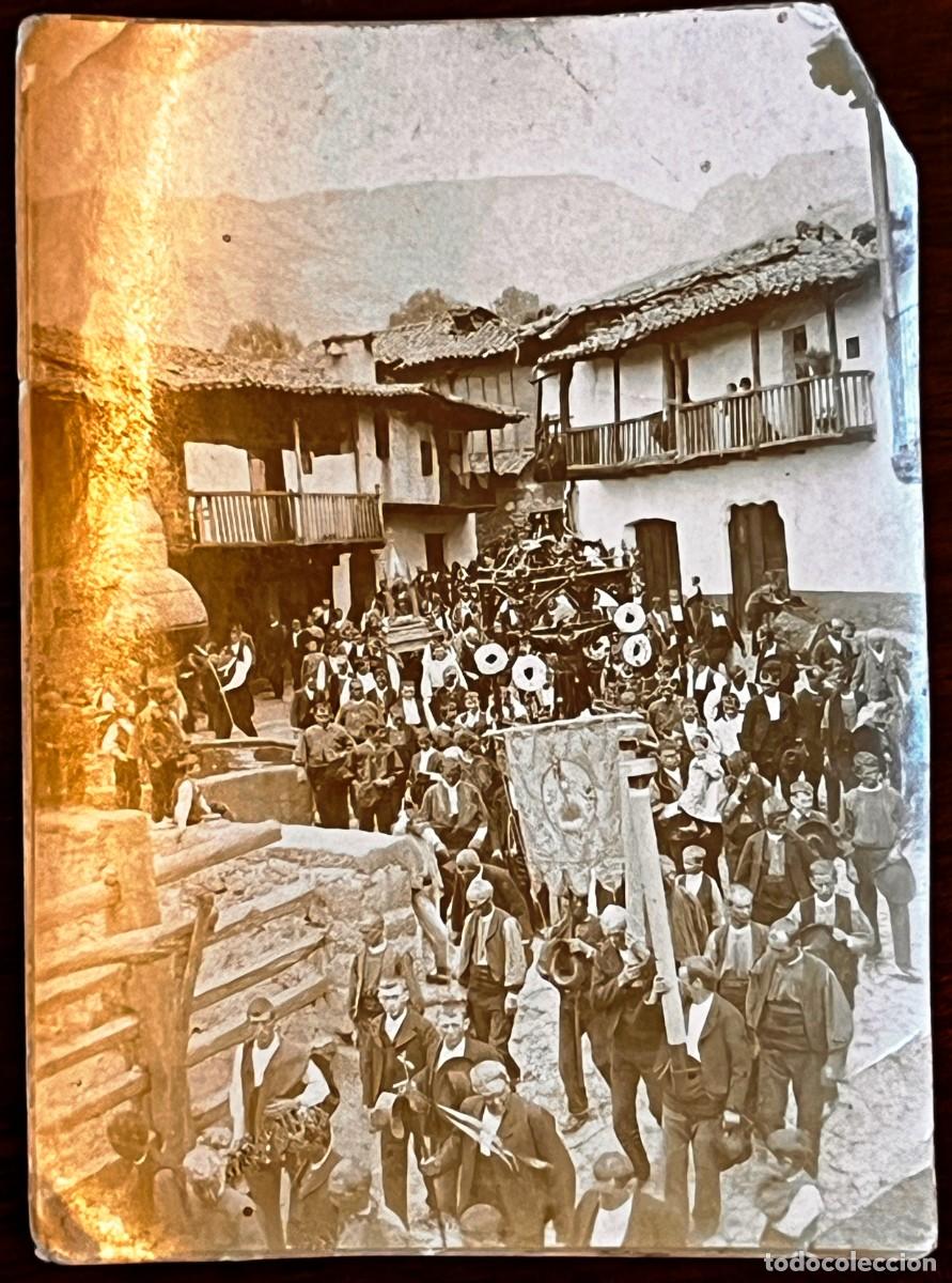 Fotograf&iacute;a antigua: ANTIGUA FOTOGRAFIA ALBUMINA DE SAN ESTEBAN DEL VALLE (AVILA), MIDE 8,2 X 6 CMS. TIENE ALGUN DESPER