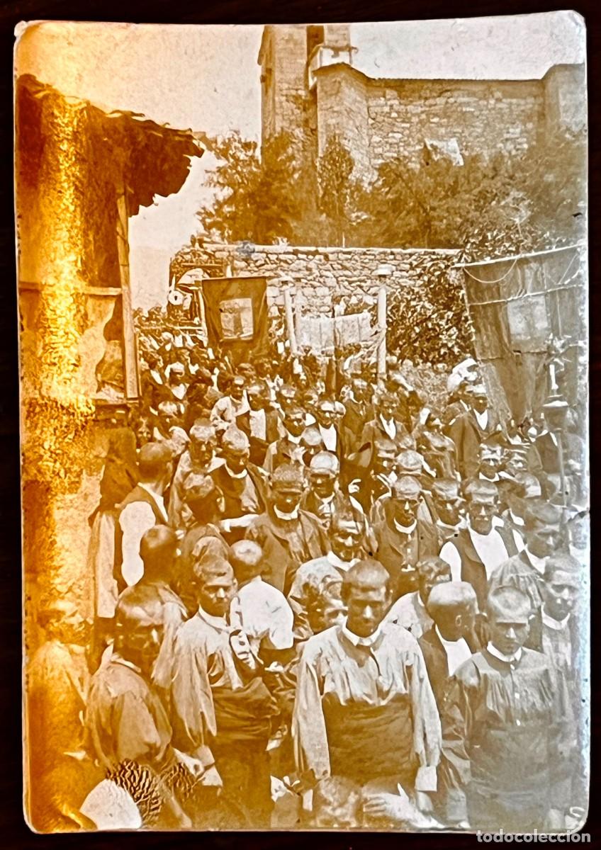 Fotograf&iacute;a antigua: ANTIGUA FOTOGRAFIA ALBUMINA DE SAN ESTEBAN DEL VALLE (AVILA), MIDE 8,2 X 5,9 CMS. TIENE ALGUN DESPER