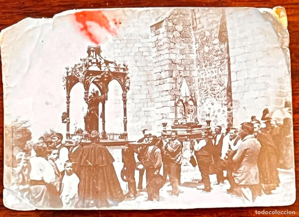Fotograf&iacute;a antigua: ANTIGUA FOTOGRAFIA ALBUMINA DE SAN ESTEBAN DEL VALLE (AVILA), MIDE 7,7 X 5,5 CMS. TIENE ALGUN DESPE