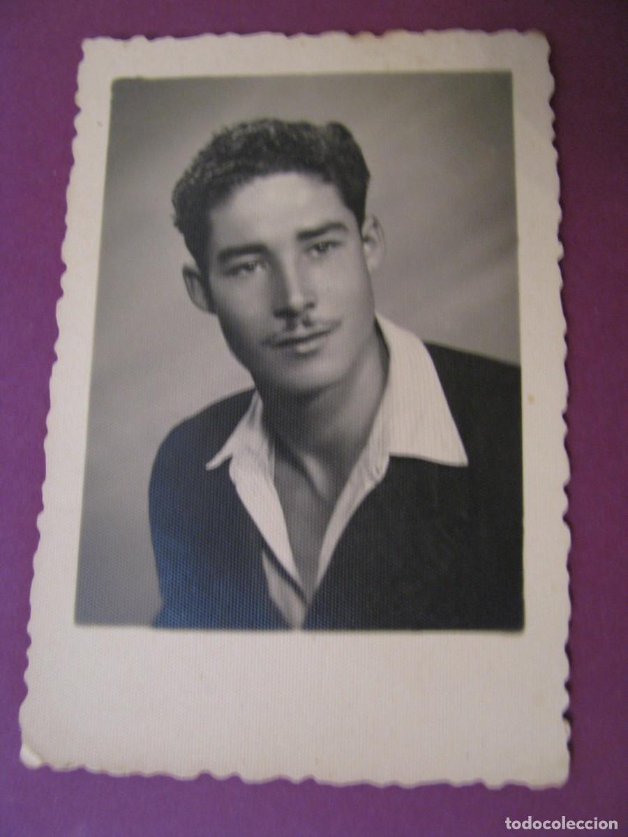 Fotograf&iacute;a antigua: FOTO DE UN HOMBRE. FOTO ARBONA, CEUTA. 8,5X5,5 CM