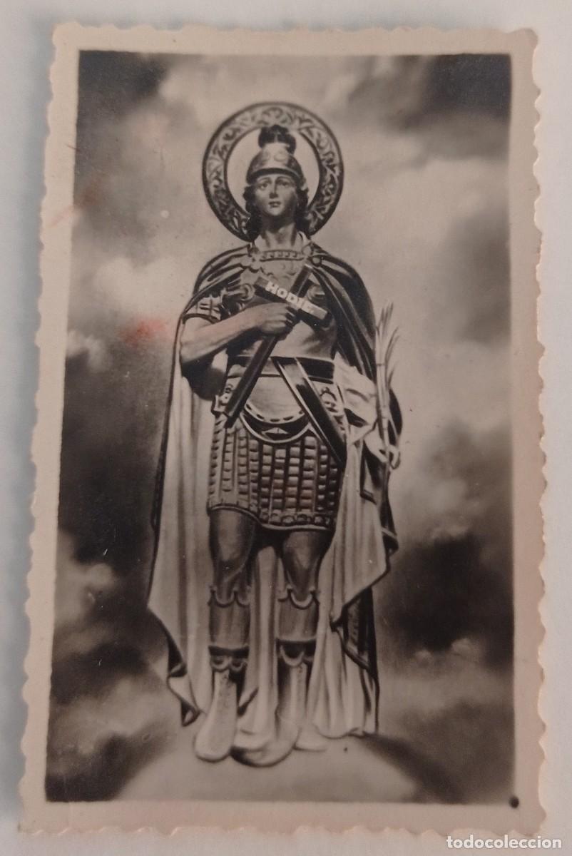Fotograf&iacute;a antigua: ANTIGUA FOTO SAN EXPEDITO M&Aacute;RTIR ROMANO PATRONO DE LAS CAUSAS URGENTES