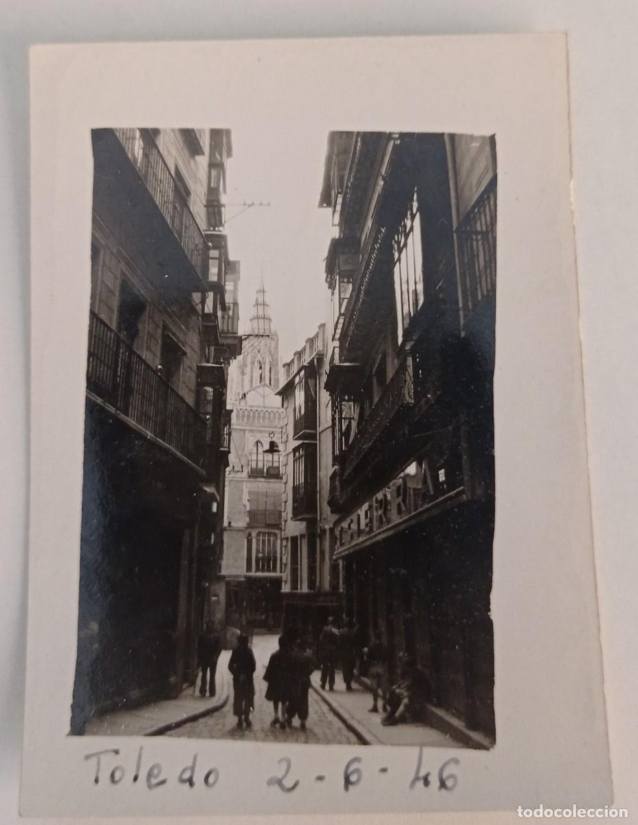 Fotograf&iacute;a antigua: VISTA DE UNA CALLE EN TOLEDO ESPA&Ntilde;A 1946