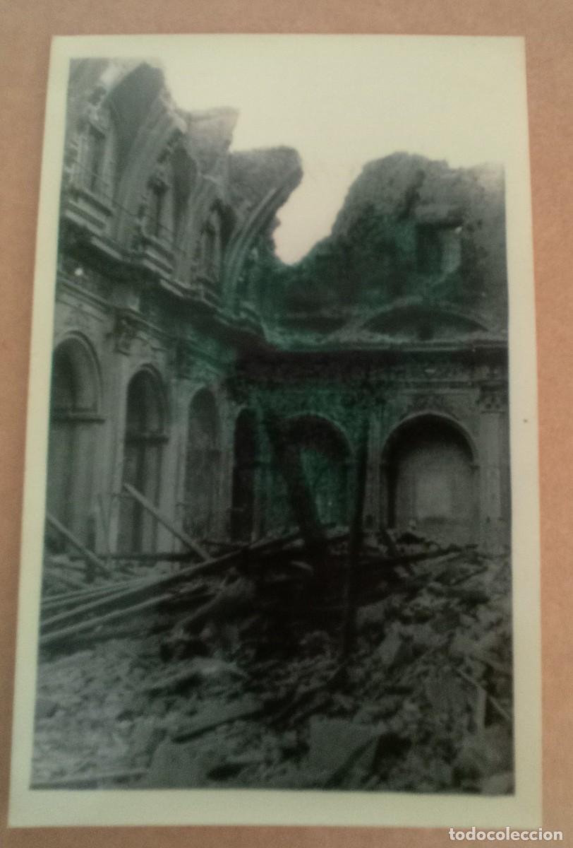 Fotograf&iacute;a antigua: INTERIOR IGLESIA PARROQUIAL EL SALVADOR - BURRIANA - CASTELL&Oacute;N - JULIO 1938