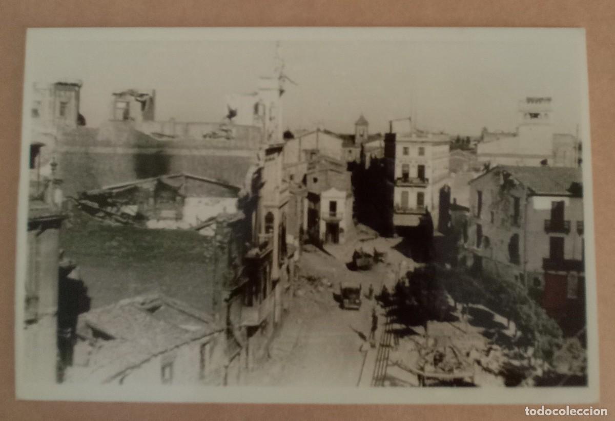 Fotograf&iacute;a antigua: EL PLA - BURRIANA - CASTELL&Oacute;N - PLAZA SAN FERNANDO JULIO 1938