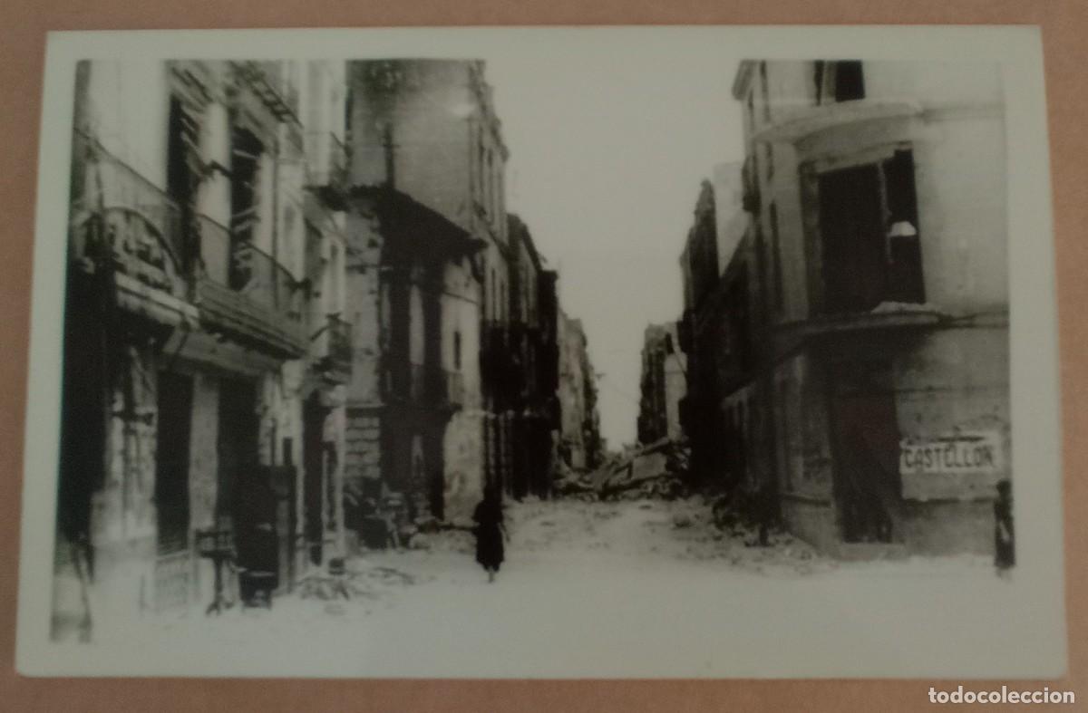 Fotograf&iacute;a antigua: BURRIANA - CASTELL&Oacute;N - CALLE MAYOR - JULIO 1938