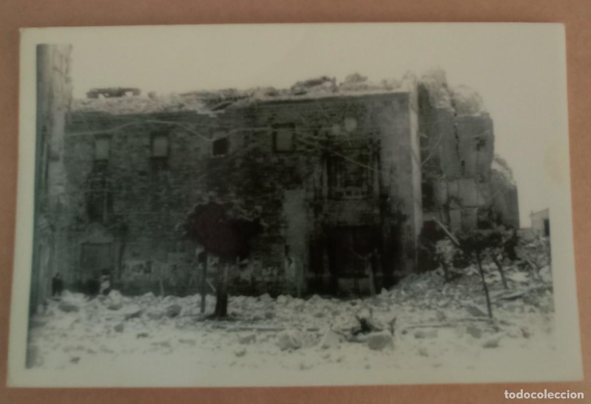 Fotograf&iacute;a antigua: BURRIANA - CASTELL&Oacute;N - IGLESIA PARROQUIAL Y CAMPANARIO EL SALVADOR - JULIO 1938