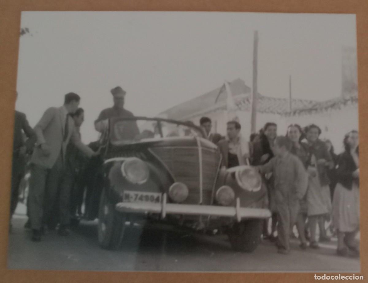 Fotograf&iacute;a antigua: DESFILE O EVENTO P&Uacute;BLICO - AUTOMOVIL DESCAPOTABLE FORD V8 - MARCA MATFORD A&Ntilde;OS 30
