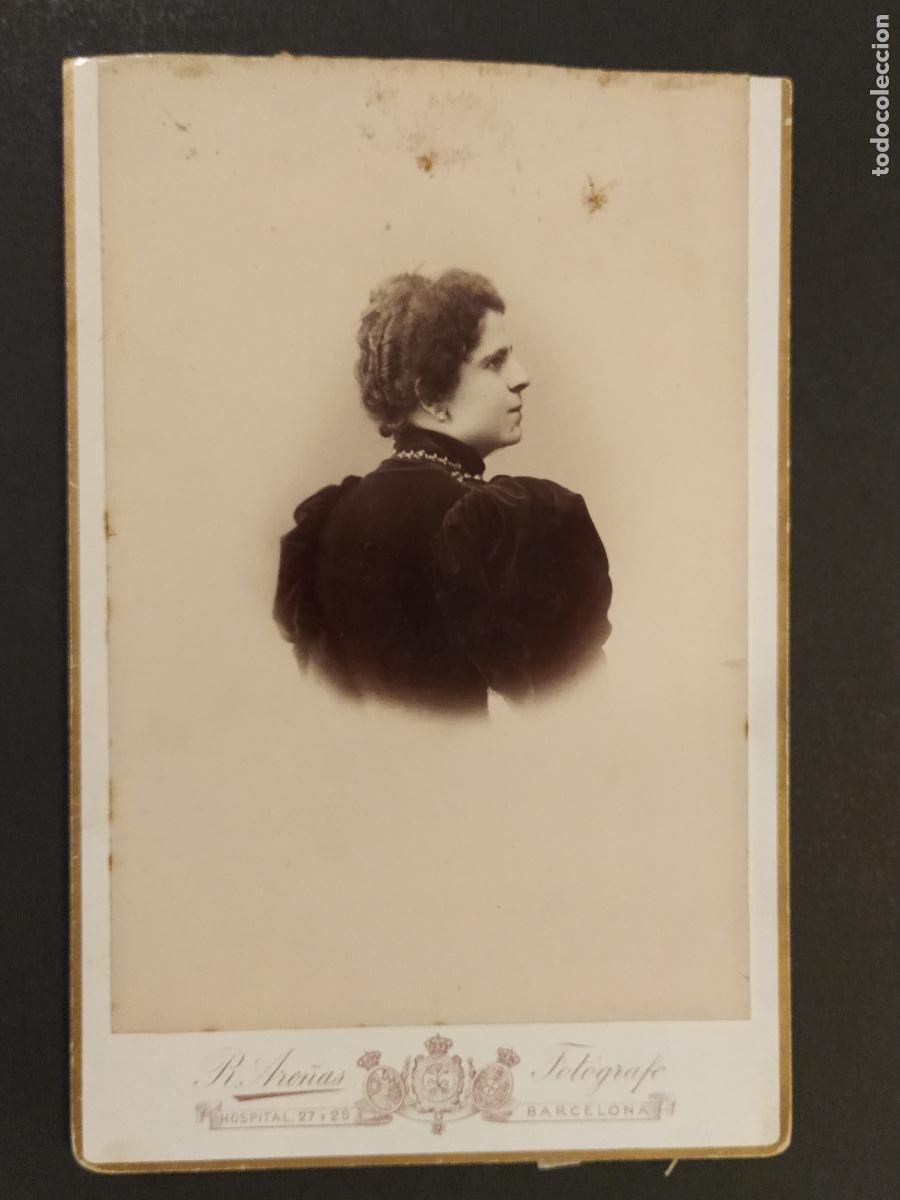 Fotograf&iacute;a antigua: FILOMENA FERRE VIDAL - FOTO RAFAEL ARE&Ntilde;AS , BARCELONA - FOTOGRAFIA ANTIGUA -(K-16.072)