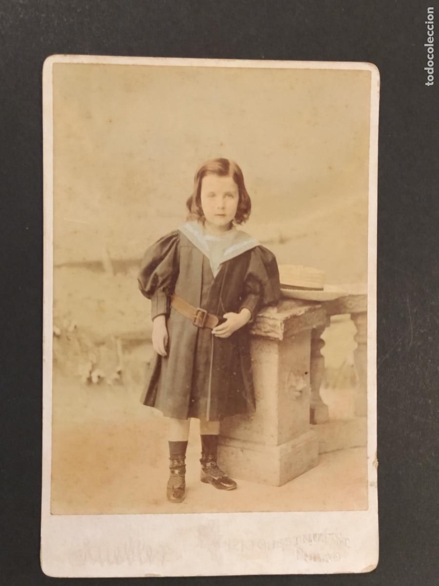 Fotograf&iacute;a antigua: F. PUIG - A&Ntilde;O 1897 - PHOTO KNEBLER , PHILADELPHIA - FOTOGRAFIA ANTIGUA -(K-16.075)