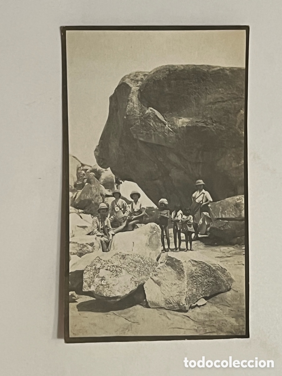 Fotograf&iacute;a antigua: INDIA, IRON STONE HILL, La Colina de Piedra-hierro. &Eacute;poca Colonial Inglesa.. (a.1916)