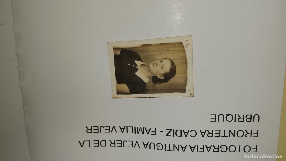 Fotograf&iacute;a antigua: FOTOGRAFIA ANTIGUA VEJER DE LA FRONTERA CADIZ - FAMILIA VEJER UBRIQUE - JOVENCITA
