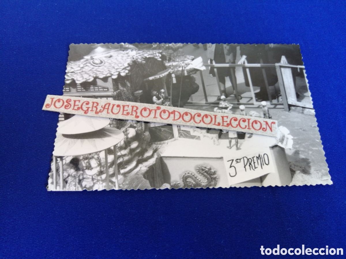 Fotograf&iacute;a antigua: FALLA DE VALENCIA INFANTIL 3&deg; PREMIO FOTOGRAF&Iacute;A ANTIGUA SIGLO PASADO DIF&Iacute;CIL DE CONSEGUIR