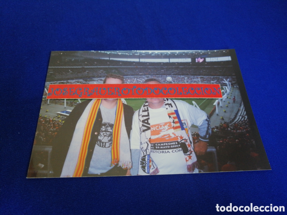 Fotograf&iacute;a antigua: FINAL LIGA DE CAMPEONES UEFA A&Ntilde;O 1999 VALENCIA CLUB DE F&Uacute;TBOL - REAL MADRID - FOTOGRAF&Iacute;A