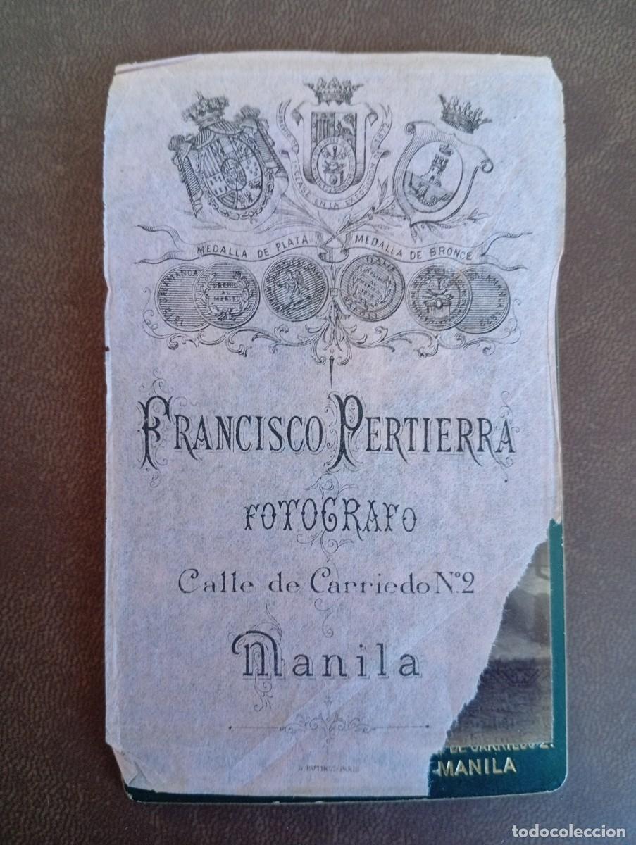 Fotograf&iacute;a antigua: FOTO MILITAR MANILA, FILIPINAS-FRANCISCO PERTIERRA