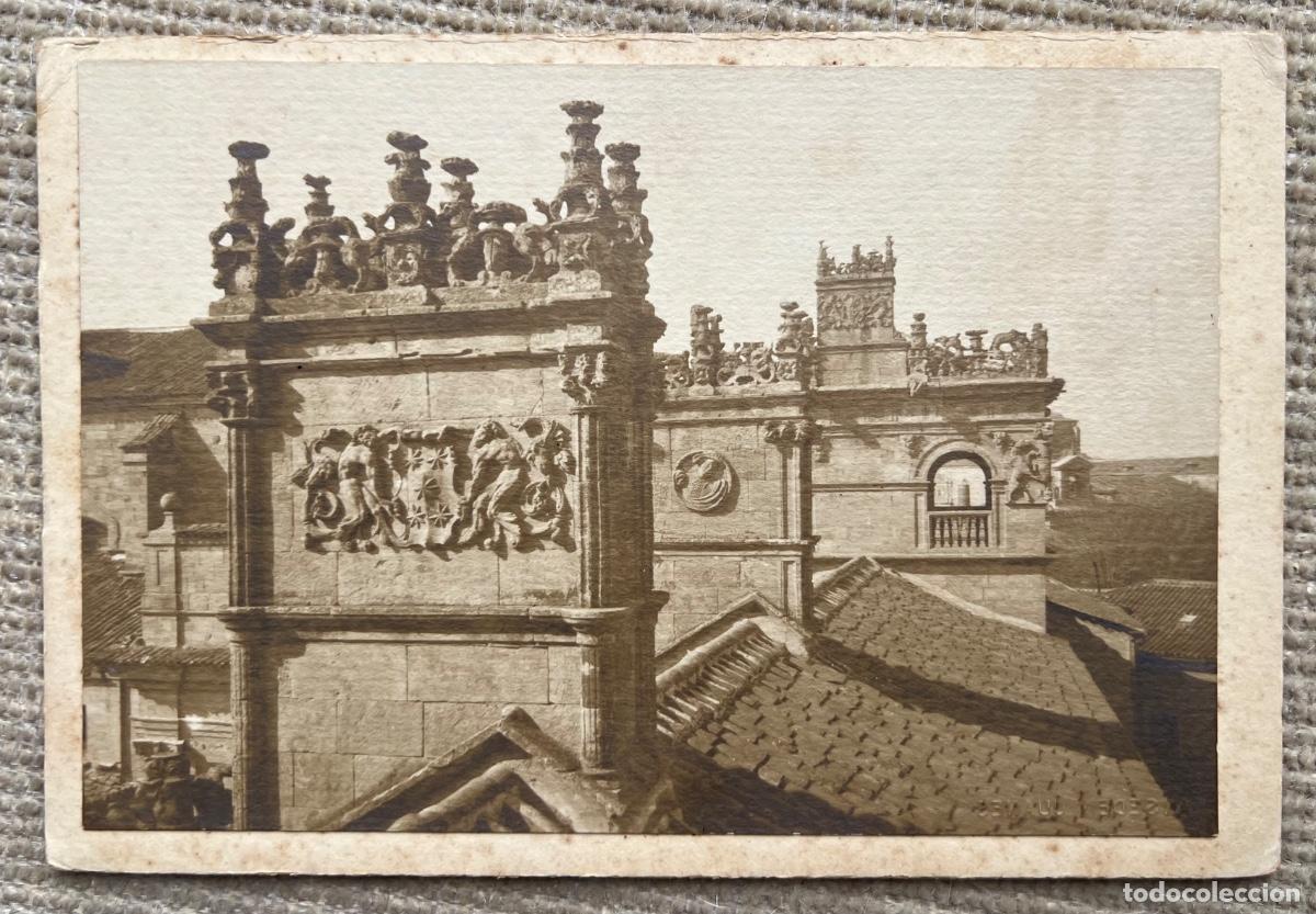 Fotograf&iacute;a antigua: Fotograf&iacute;a Tejado monumental de Salamanca (?) - Fot&oacute;grafo Ansede y Juanes