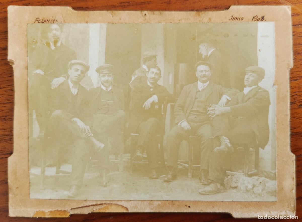 Fotograf&iacute;a antigua: ALB&Uacute;MINA ORIGINAL. FELANITX. MALLORCA, 1908.