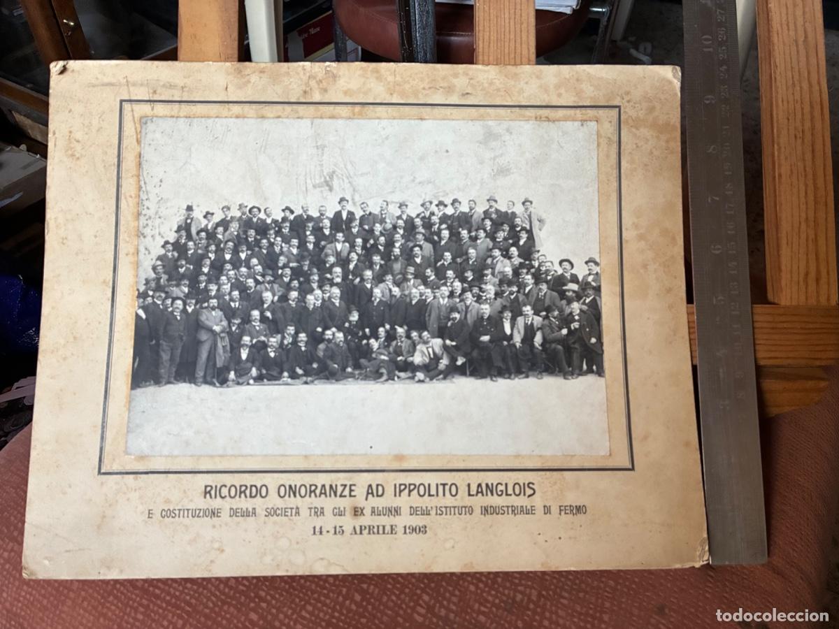 Fotograf&iacute;a antigua: ITALIA ALBUMINA SOCIEDAD INDUSTRIAL HIERRO 1903