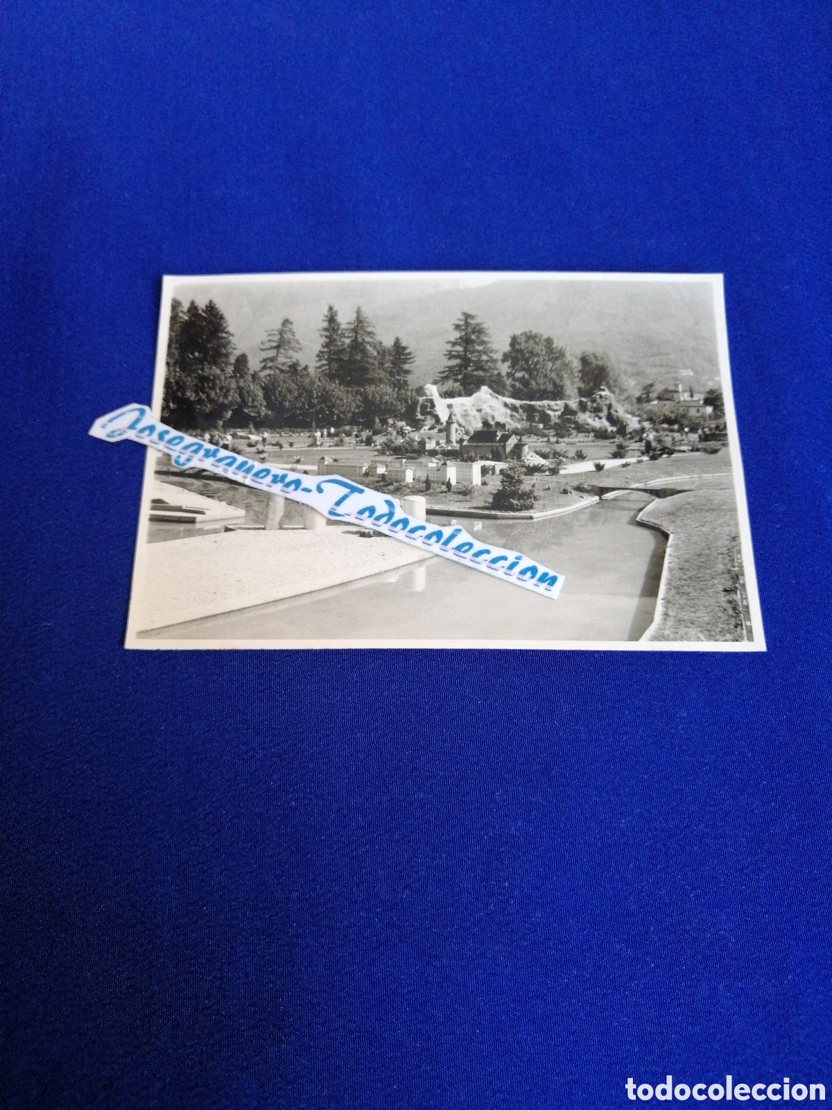 Alte Fotografie: SUIZA - MELANO A&Ntilde;O 1961 MELIDE FOTOGRAF&Iacute;A ANTIGUA SIGLO PASADO