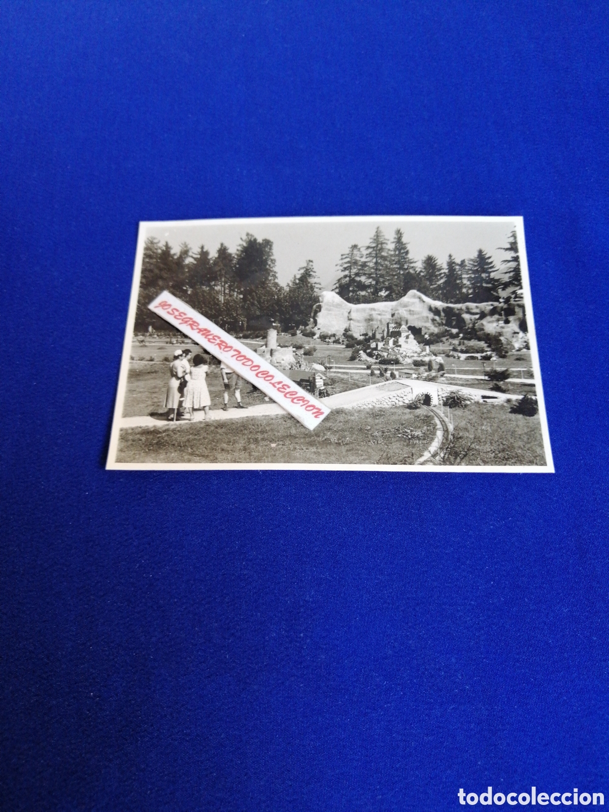 Alte Fotografie: SUIZA - MELANO A&Ntilde;O 1961 MELIDE FOTOGRAF&Iacute;A ANTIGUA SIGLO PASADO