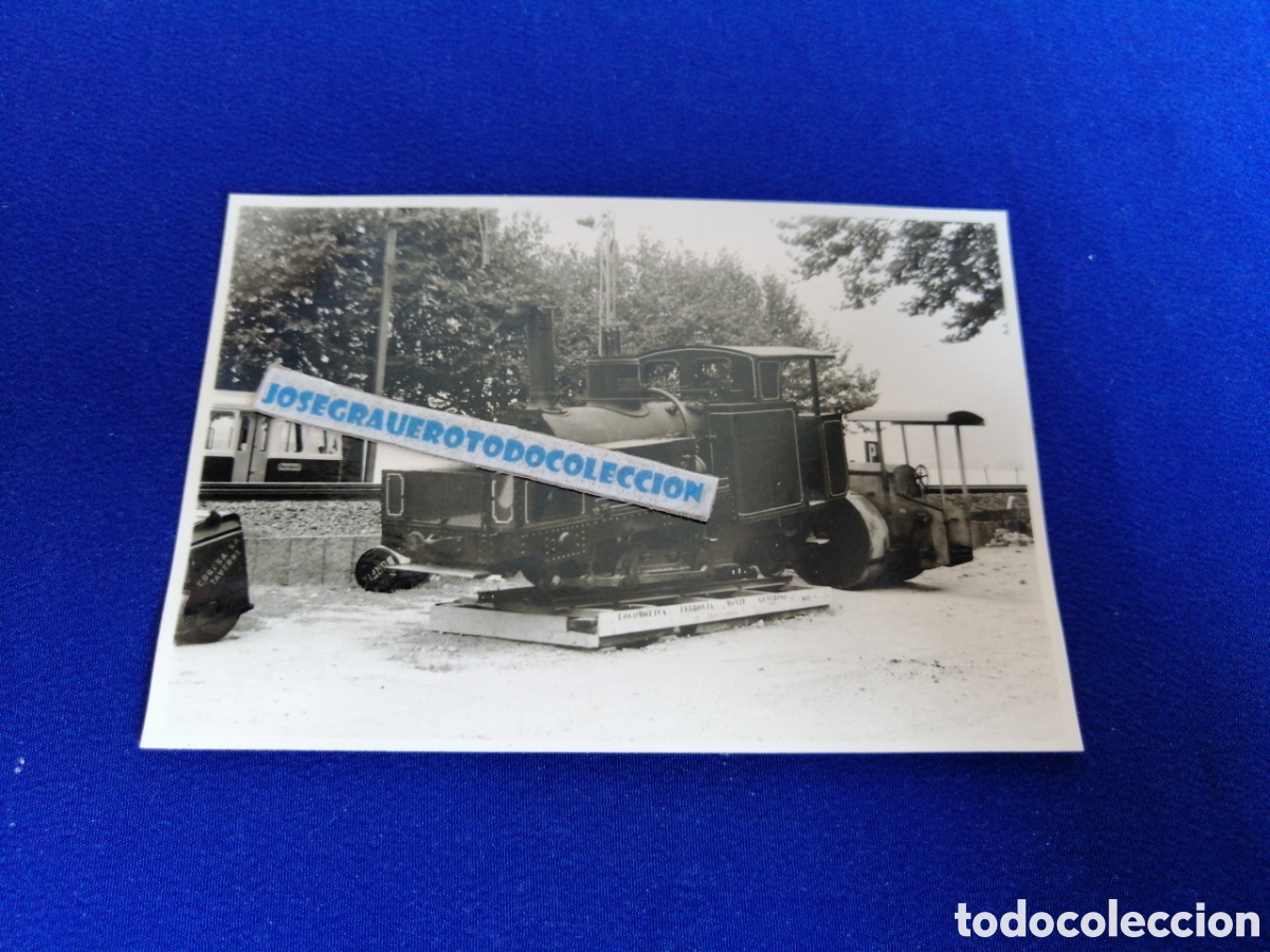 Fotografia antiga: SUIZA MONTE GENEROSO LOCOMOTORA TREN A&Ntilde;O 1961 FOTOGRAF&Iacute;A ANTIGUA SIGLO PASADO